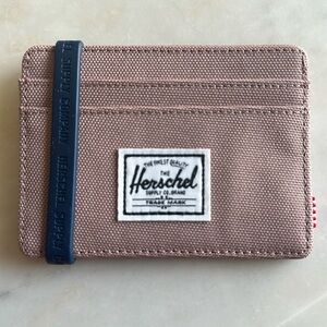 Herschel Light Pink Charlie Wallet / Card Holder